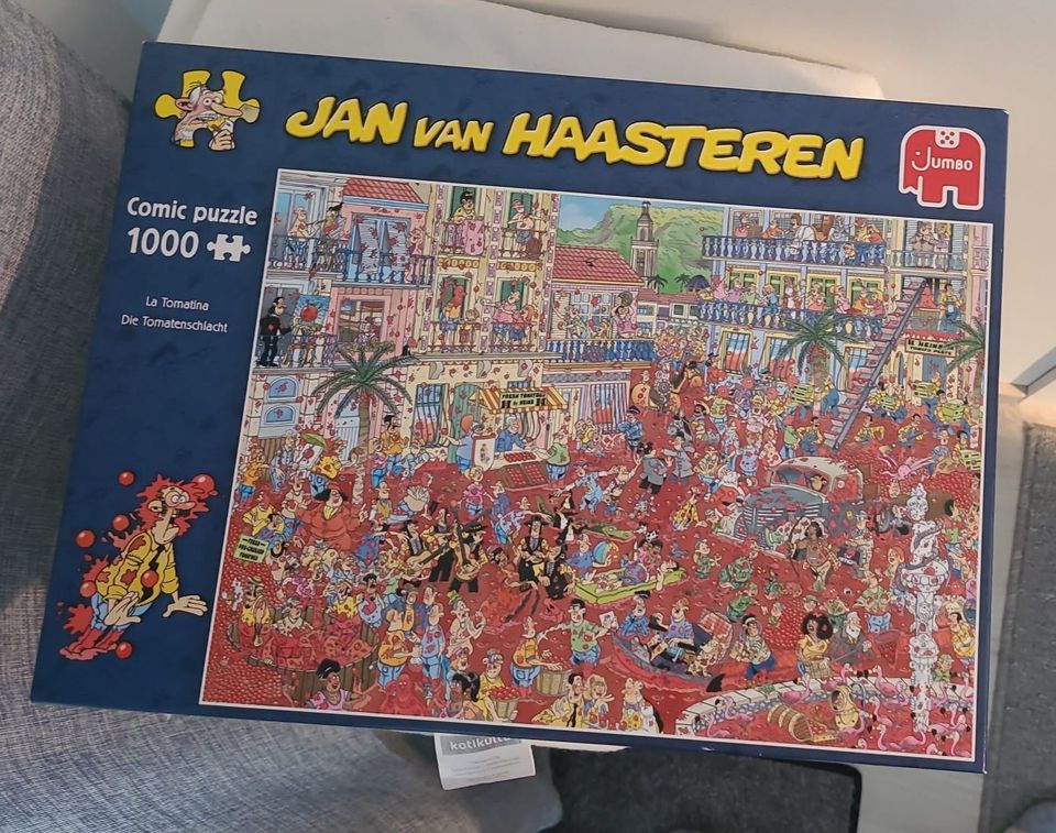 Jan Van Haasteren-palapeli 1000 palaa
