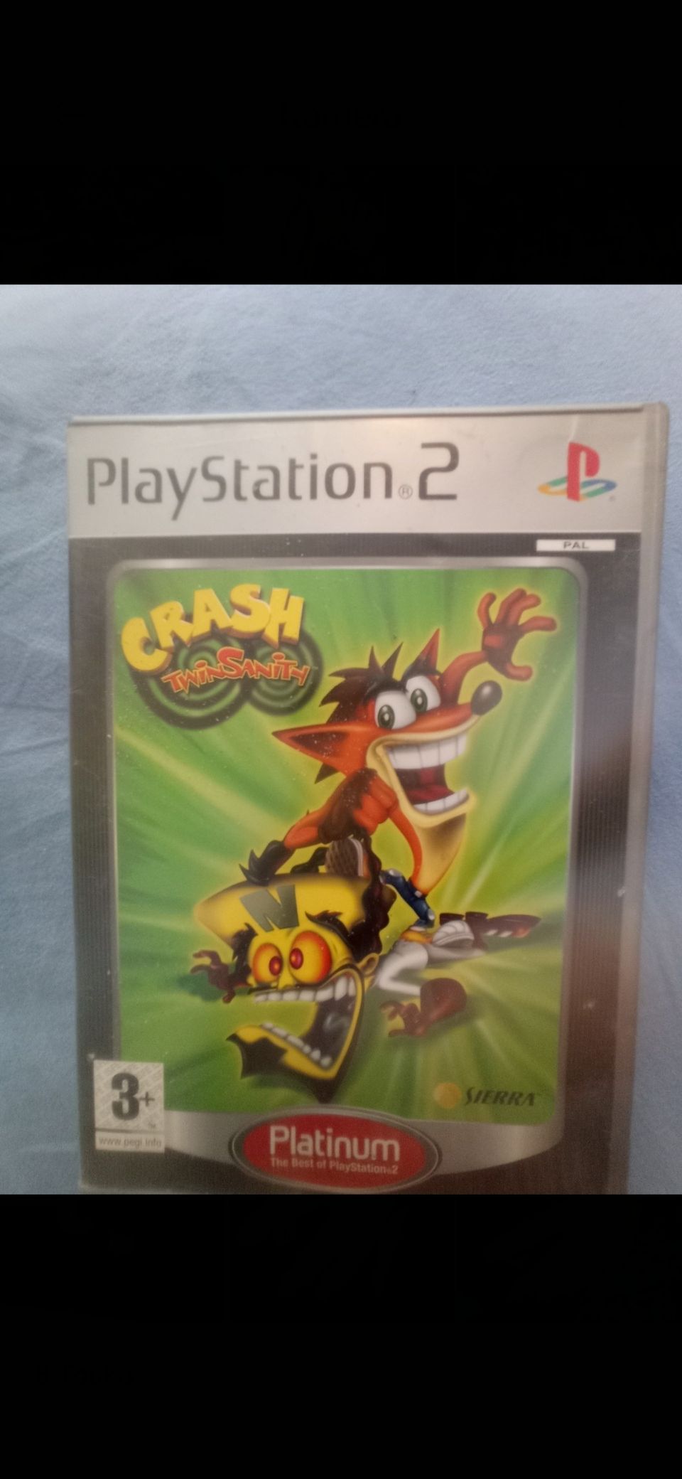 Ps2 crash twin sanity peli