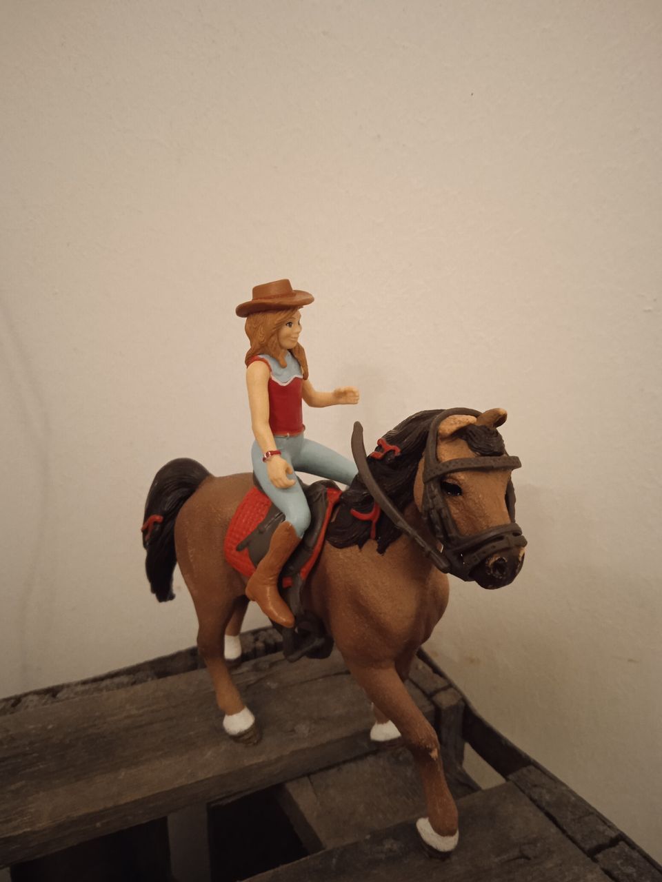 Schleich hevonen ja ratsastaja