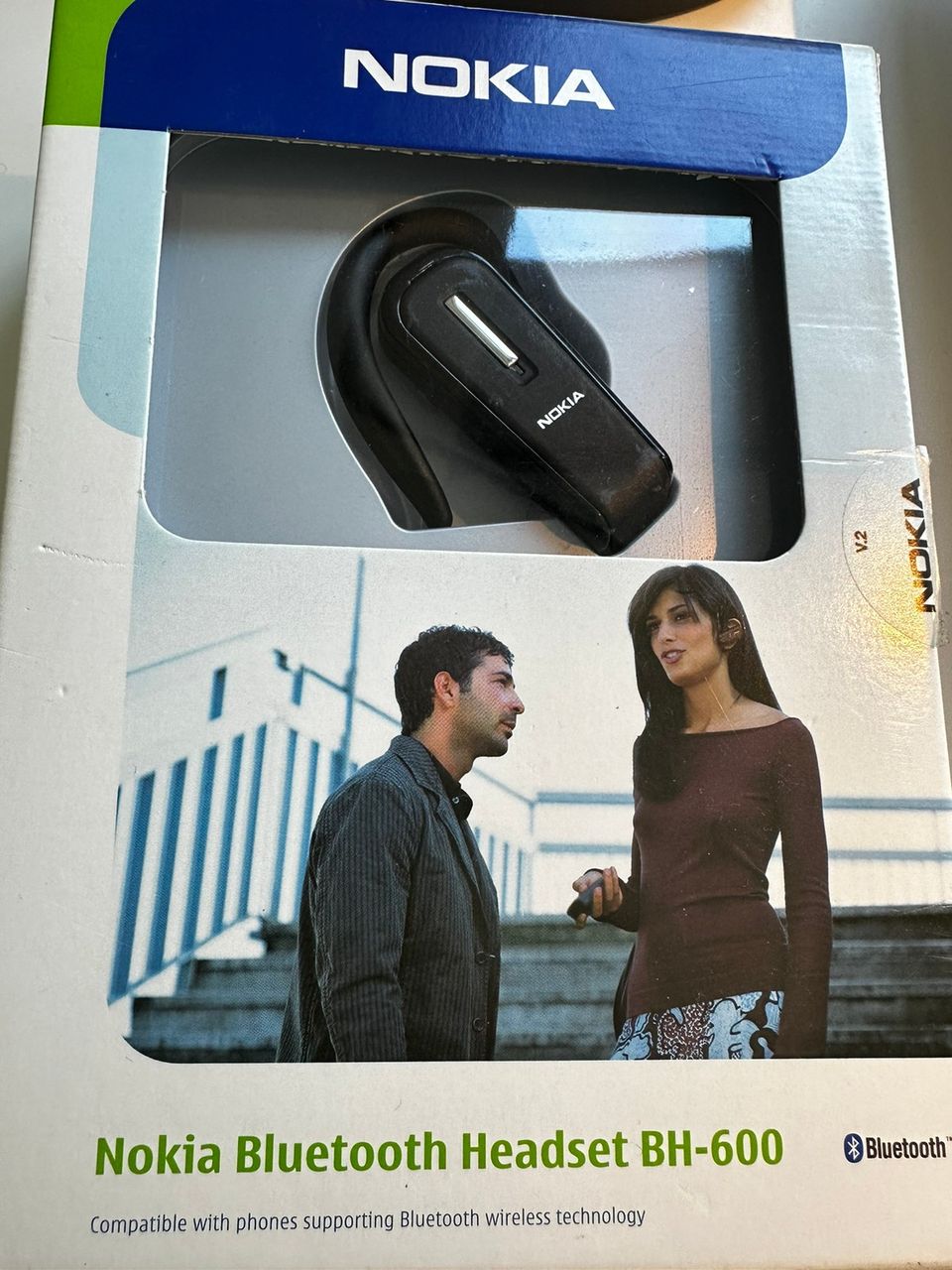 Uudenveroinen Nokia bluetooth headset BH-600