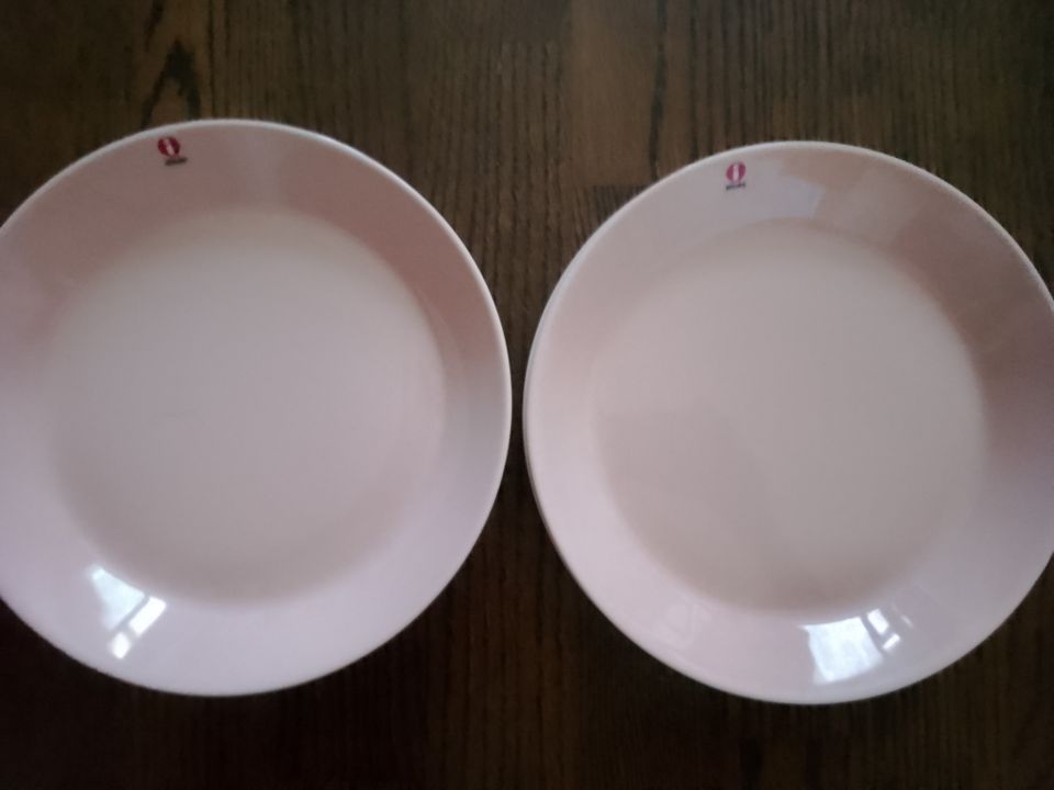 Iittala Teema lautaset 4kpl puuteri kuin uudet