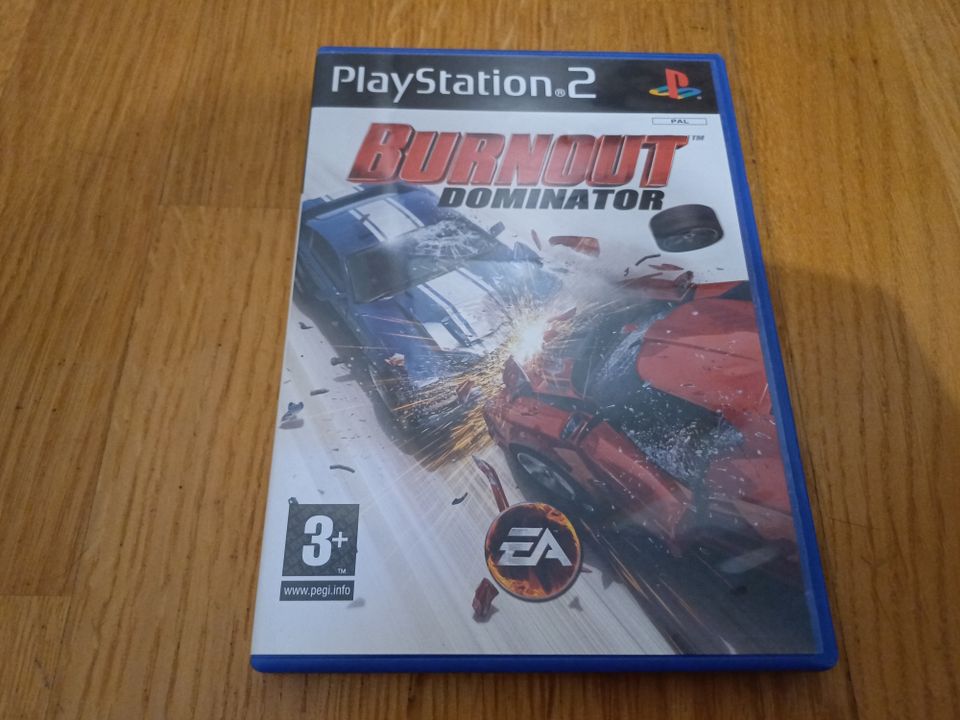 PS2 Burnout Dominator -peli
