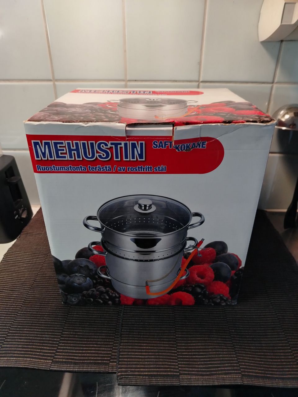 Mehustin 7.7L Ruostumaton teräs