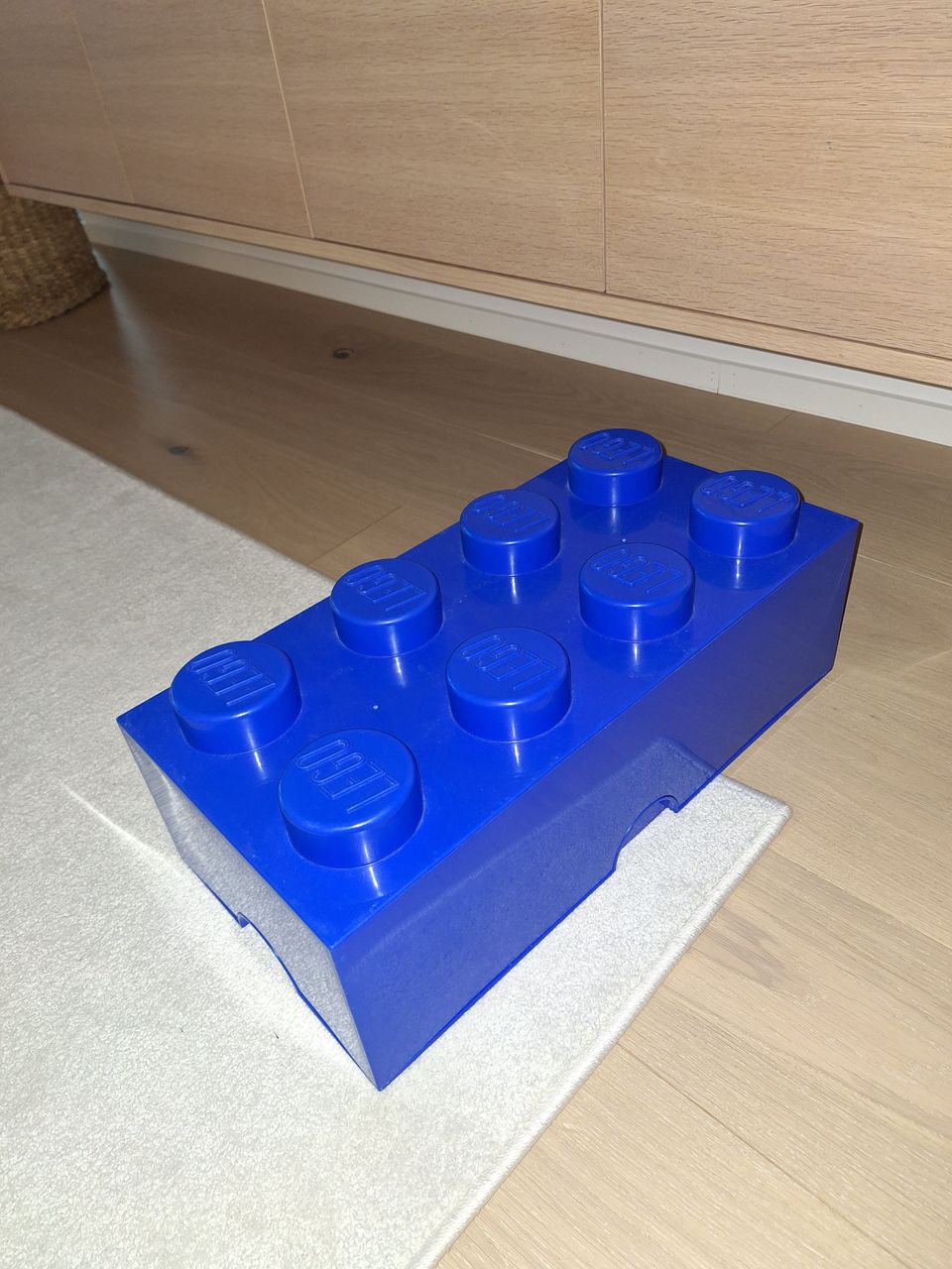 Lego storage laatikko sininen