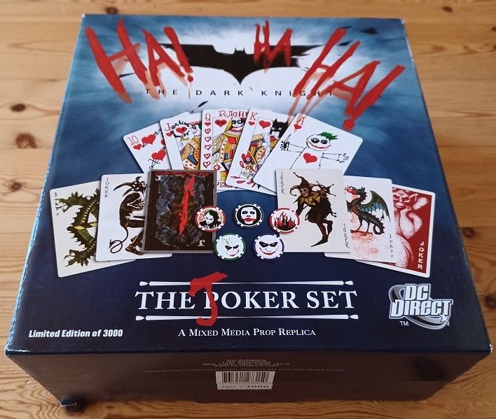 Dark Knight The Poker Set Limited Edition