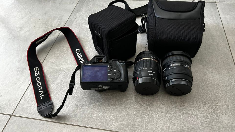 Canon EOS 500D, 2 Objektiivia Tamron ja Sigma