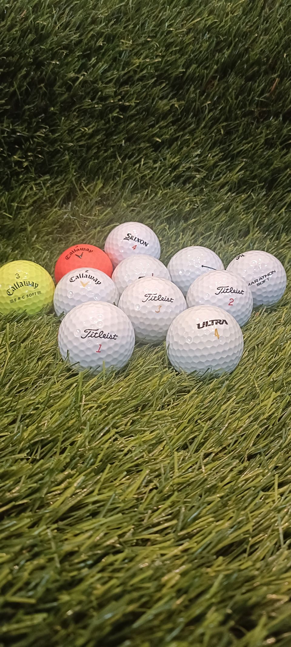 Käytettyjä Golfpalloja (uudenveroisia)