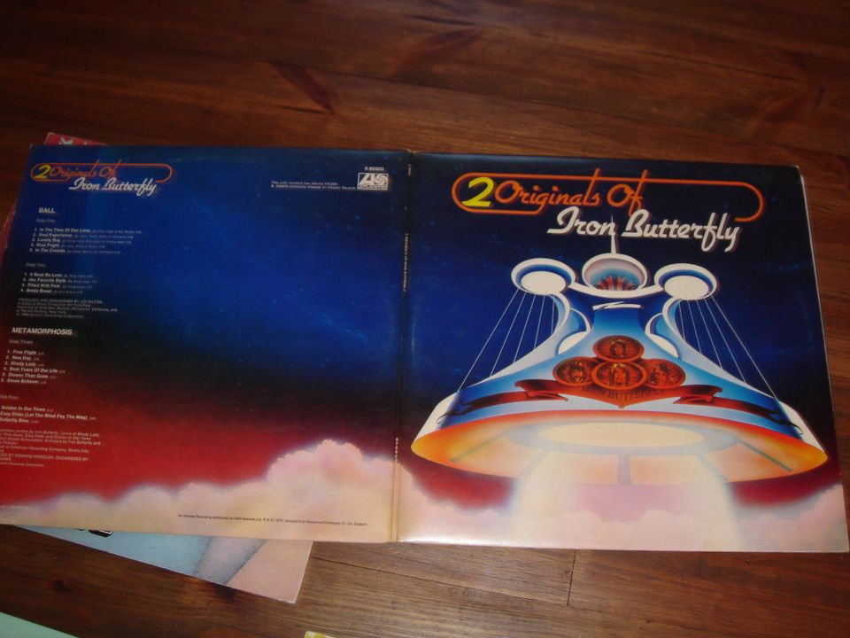 Iron Butterfly,  tuplavinyyli LP, 2 Originals