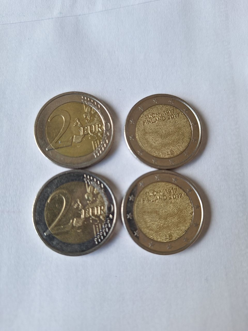 Suomi 100 v. 2 euron kolikko