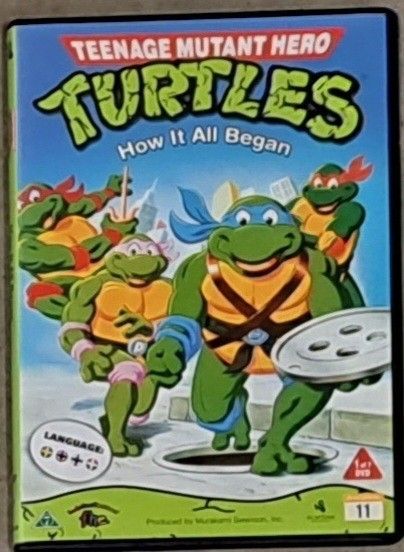 Teenage mutant hero turtles dvd