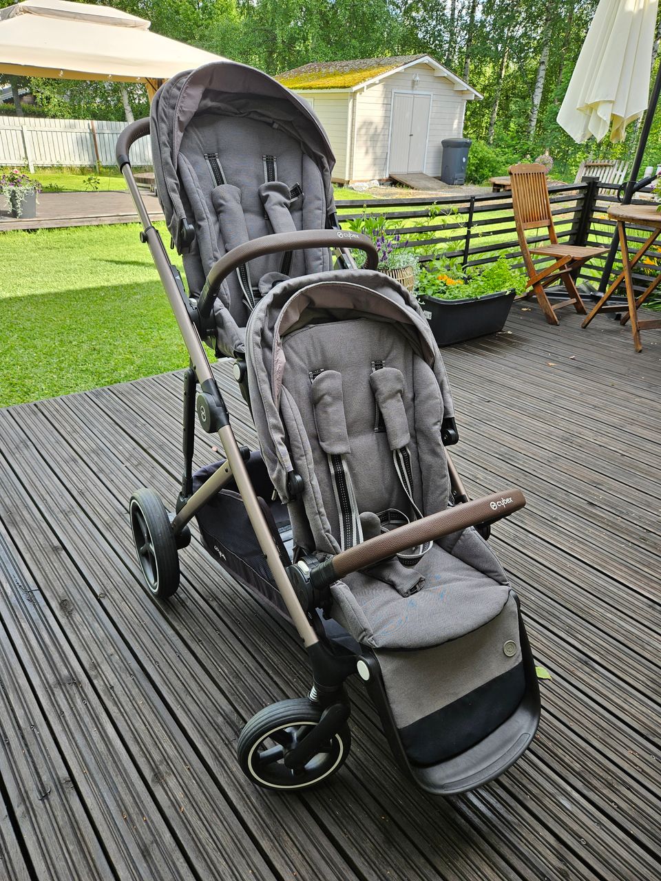 Cybex Gazelle S tuplarattaat