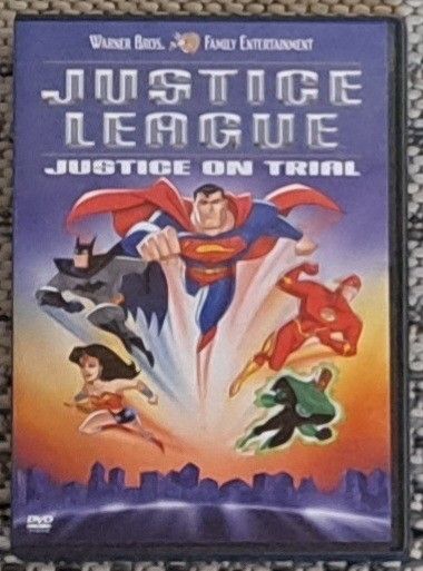 Justice league justice on trial dvd