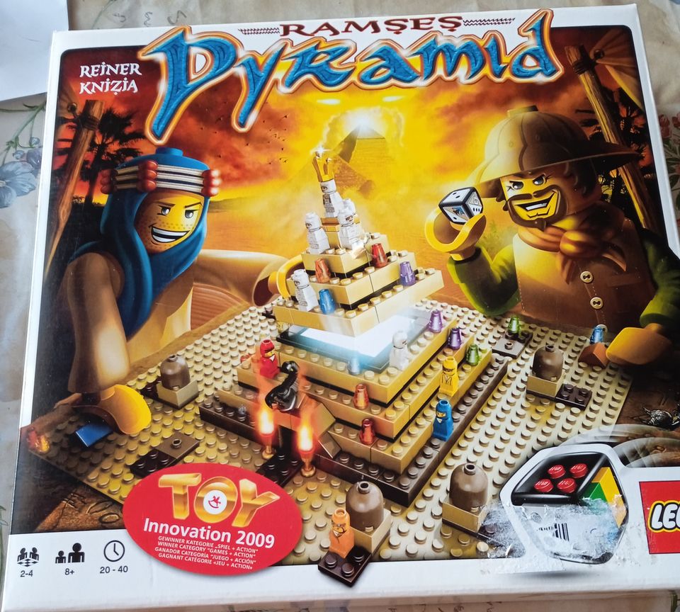 Lego Ramses pyramid-peli