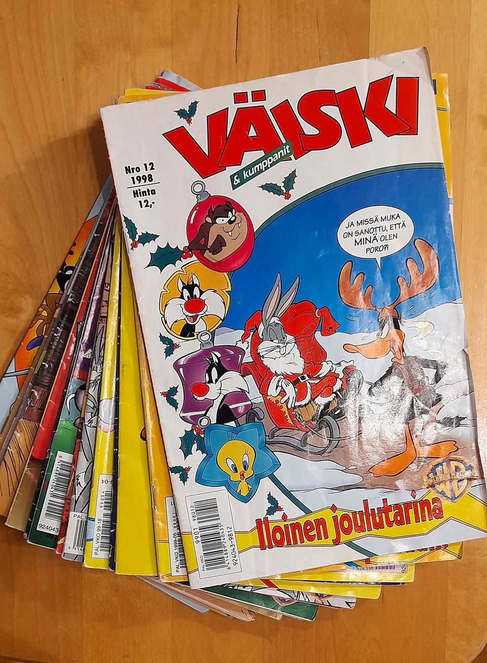 Väiski-sarjakuvan vuosikerta 1999 kolmella eurolla
