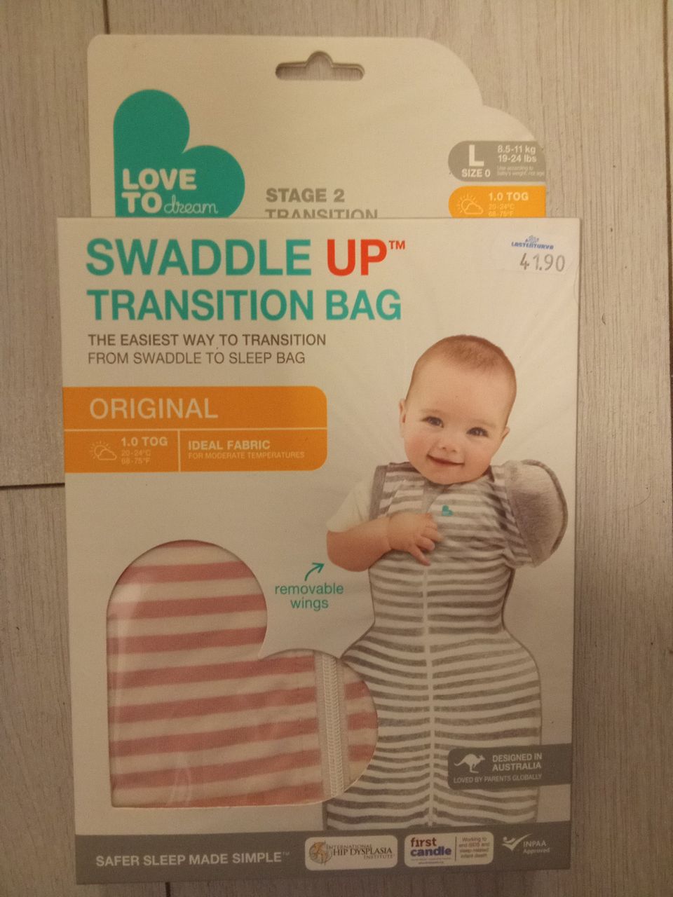 Swaddle Up unipussi (Avaamaton) (L)