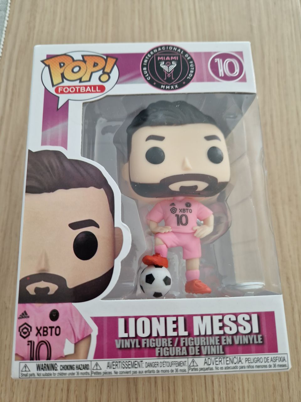 Exclusive Lionel Messi funko pop