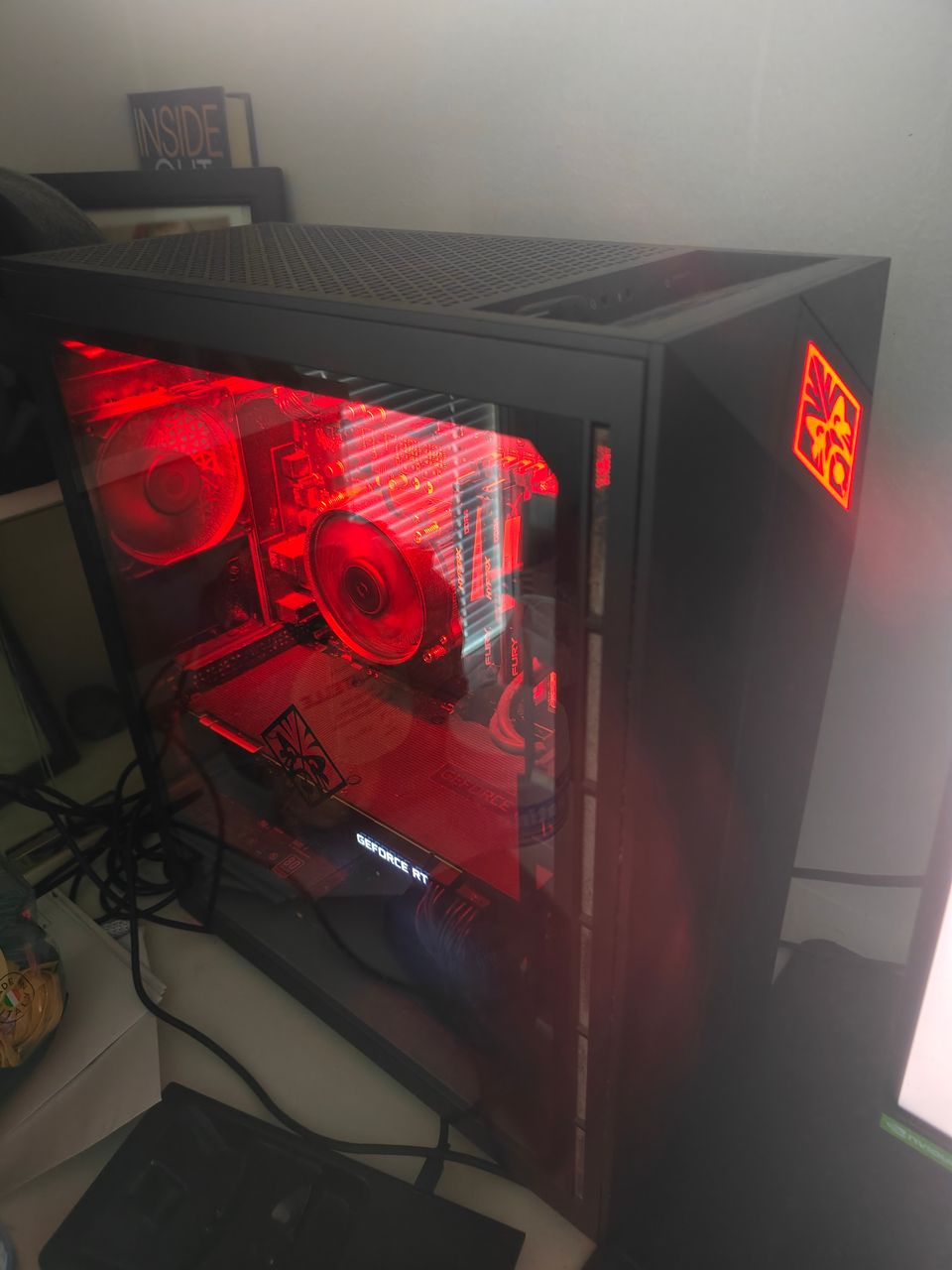 HP Omen pelitietokone RTX 2080 super