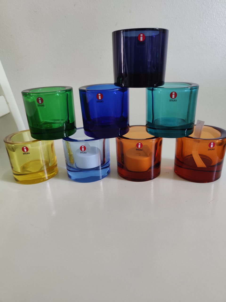 Iittala kivi tuikkuja 8 kpl.