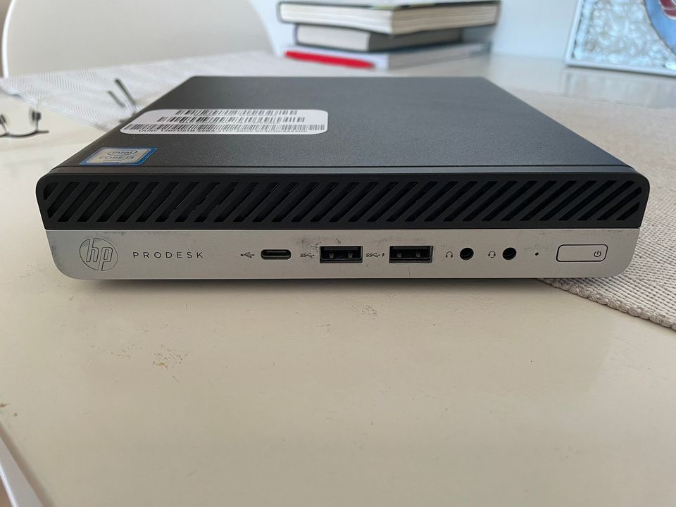 HP ProDesk 600 G3, I3-6100T, 8 Gt, 256 SSD