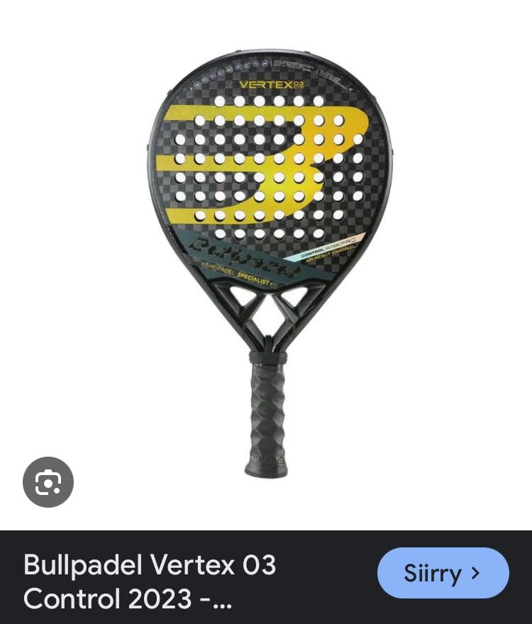 O: bullpadel vertex 03 control