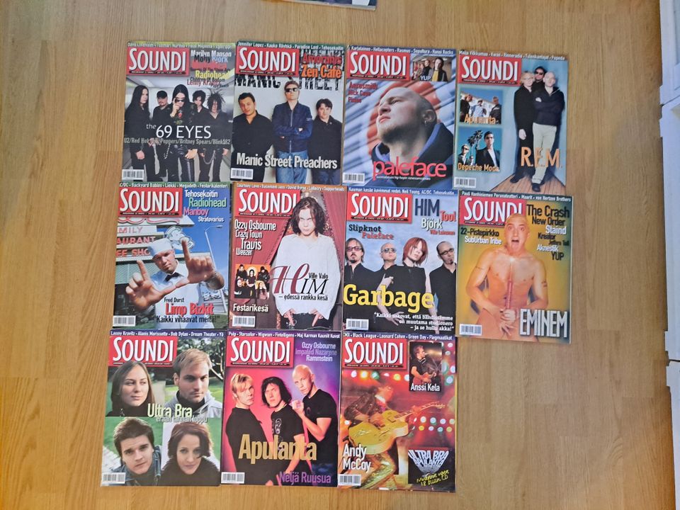 Soundin vuosikertoja 2001-2012