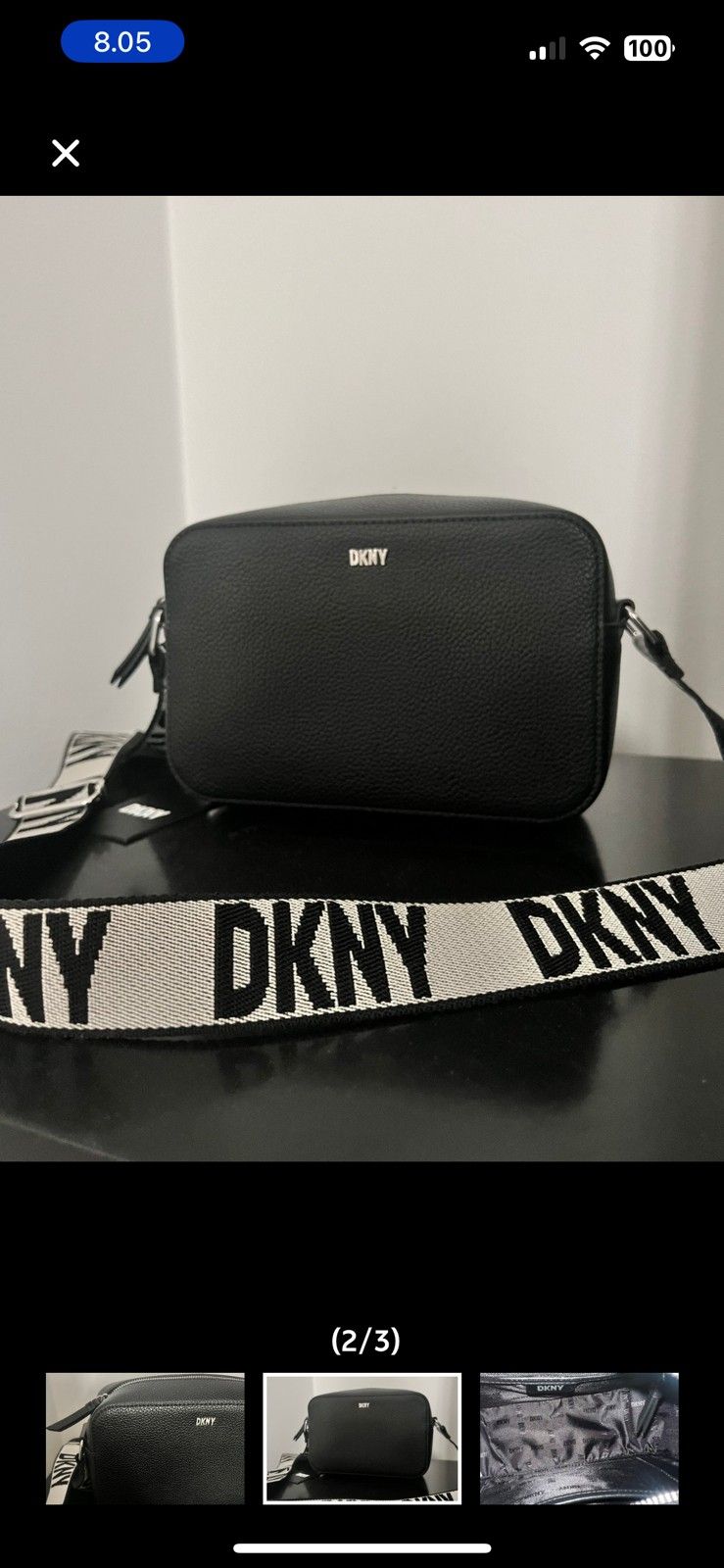 Nahkalaukku DKNY