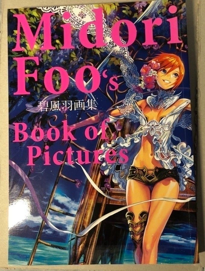 Midori Foo's book of pictures manga taidekirja