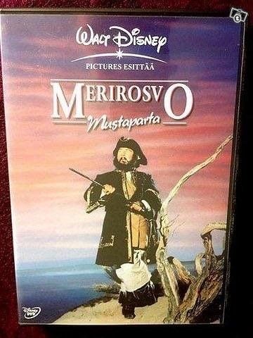 Merirosvo Mustaparta DVD Disney