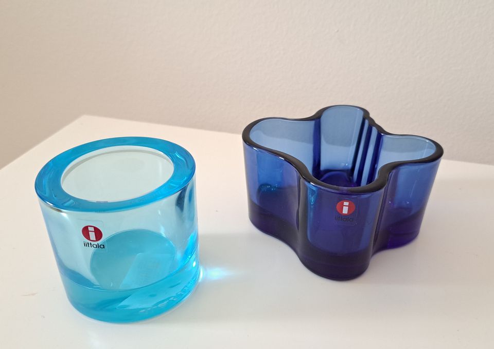 Iittala tuikkulyhdyt Aalto ja Kivi