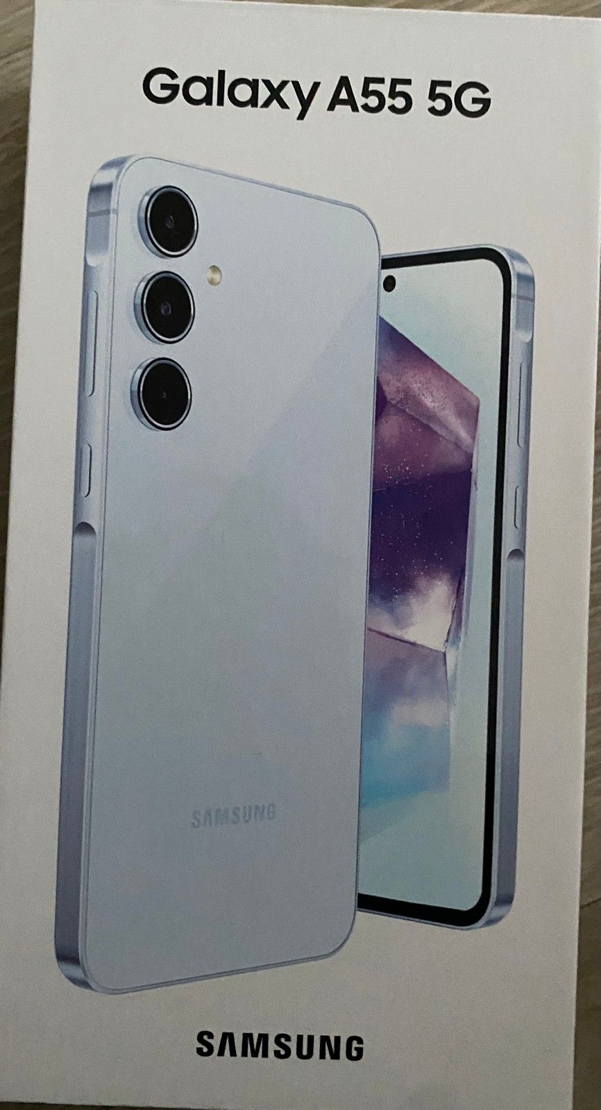 Uusi Samsung Galaxy A55 5G 128 Gt Light Blue