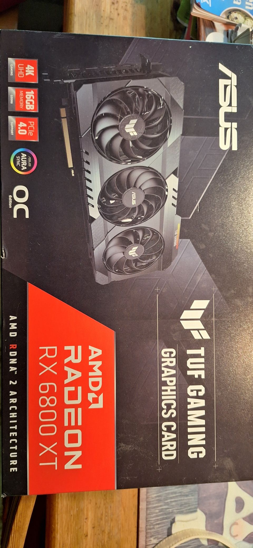 ASUS Radeon RX 6800 XT TUF OC 16GB