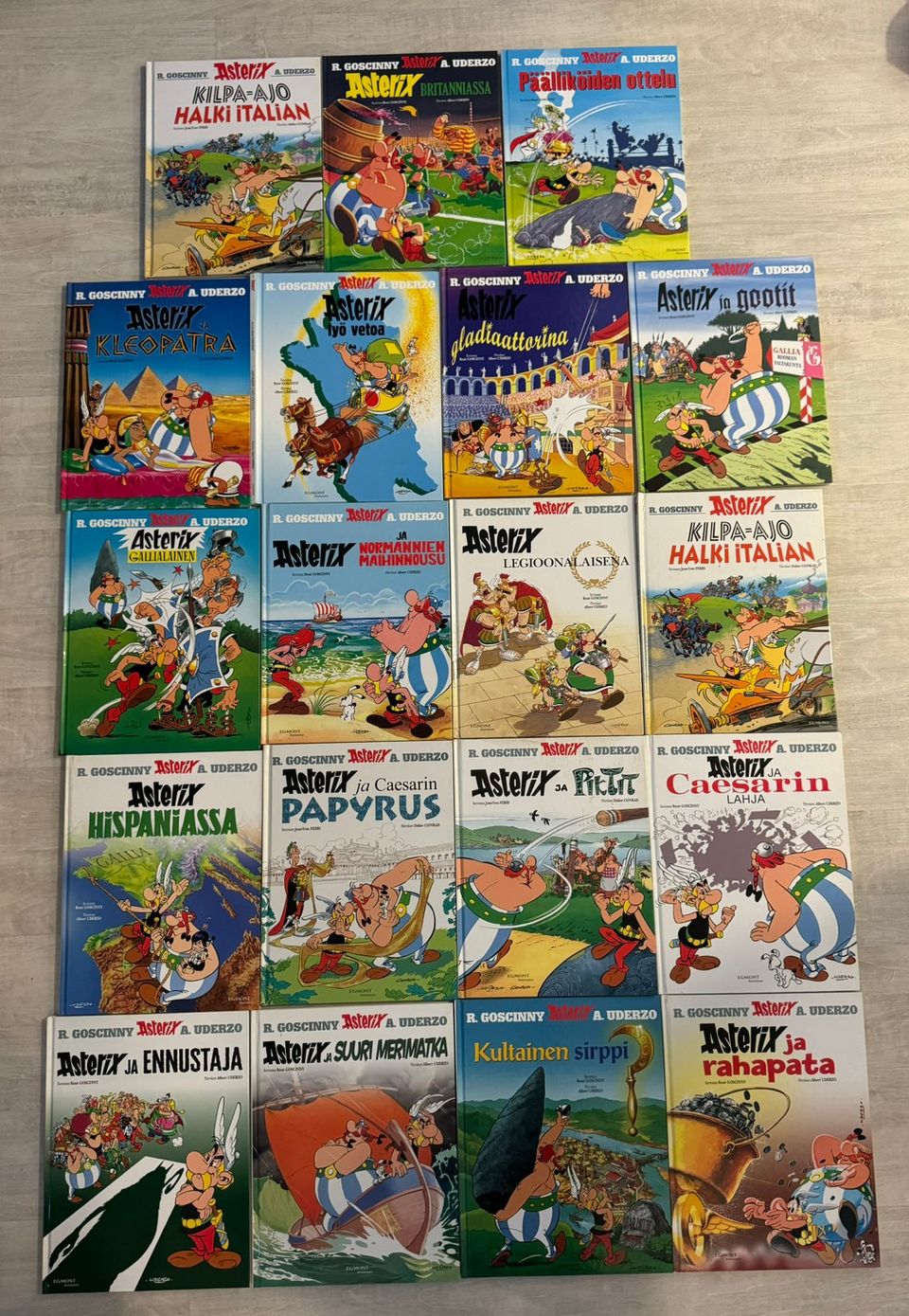 Asterix sarjakuvia