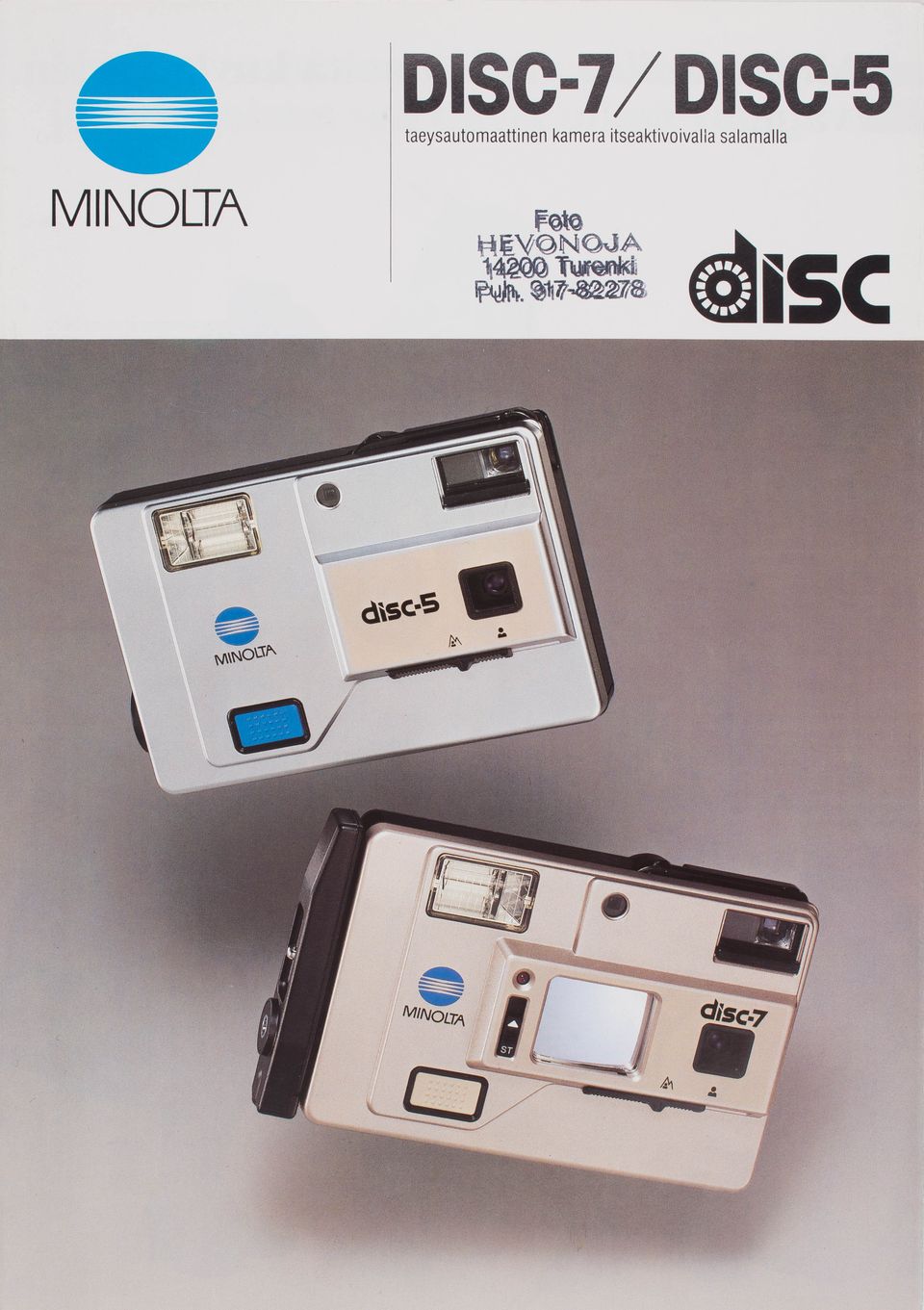 Minolta DISK-7 / DISC-5