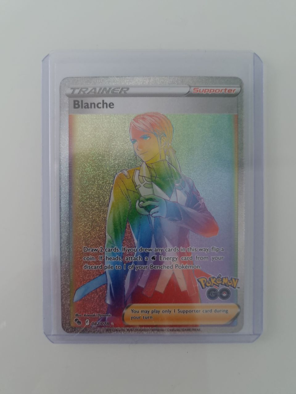 Pokemon kortti Blanche (Hyper Rare)