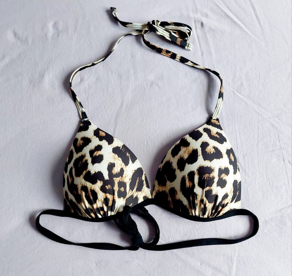 Leopardikuvioinen Bikini Yläosa