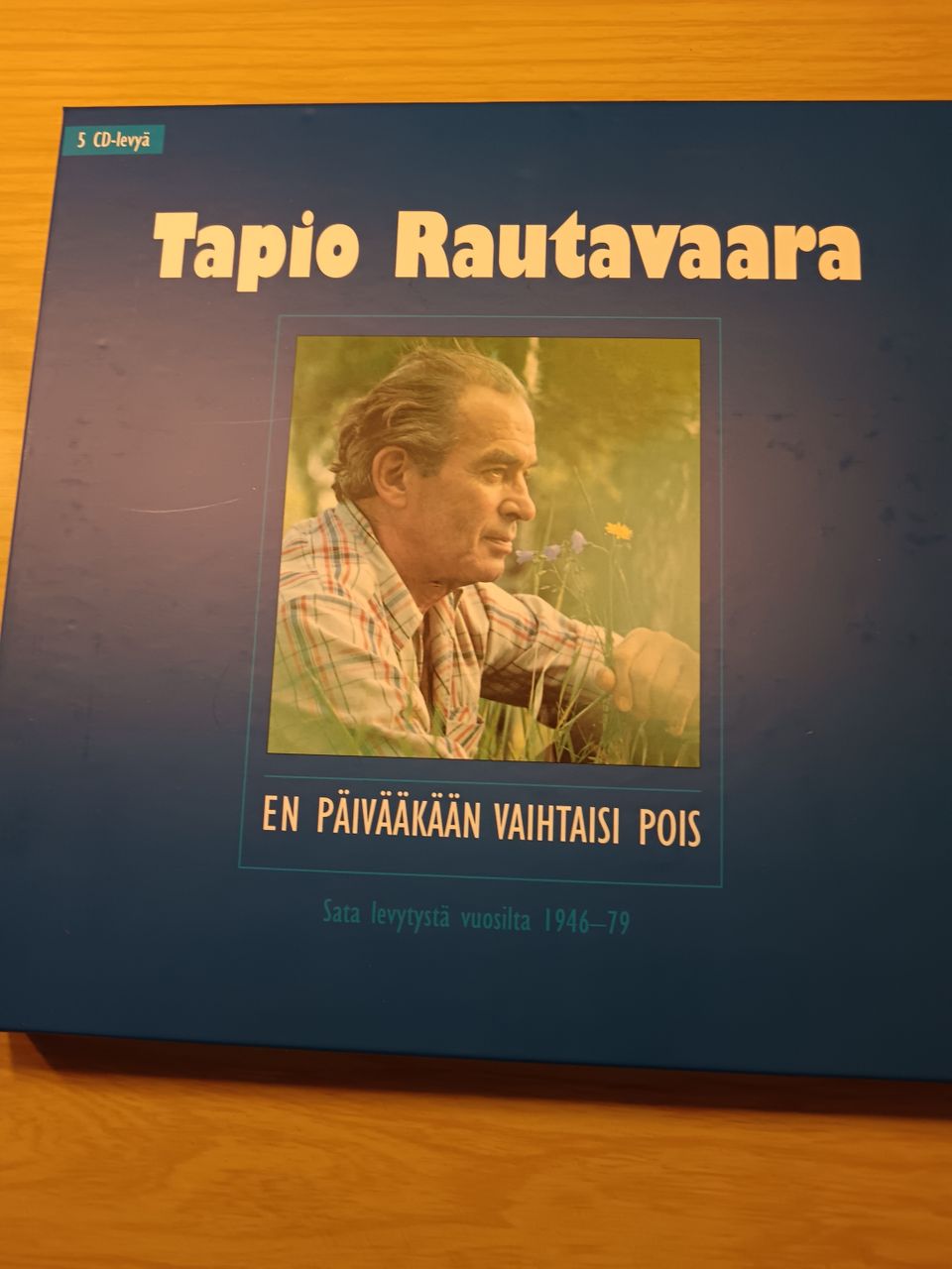 Tapio Rautavaara 5kpl cd levyjä + elämänkerta kirja