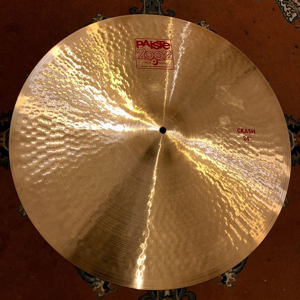 Paiste 2002 crash 24”