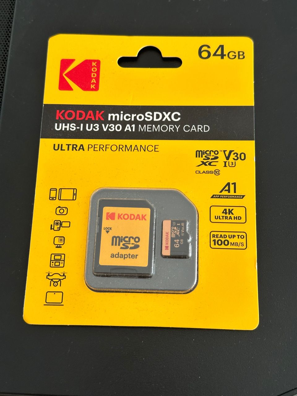 Kodak 64GB muistikortti 100mb/s