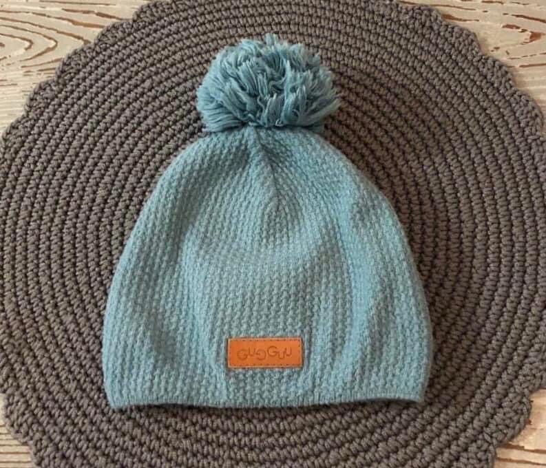 Gugguu: Single Tuft Beanie pipo kokoa S (47-49)