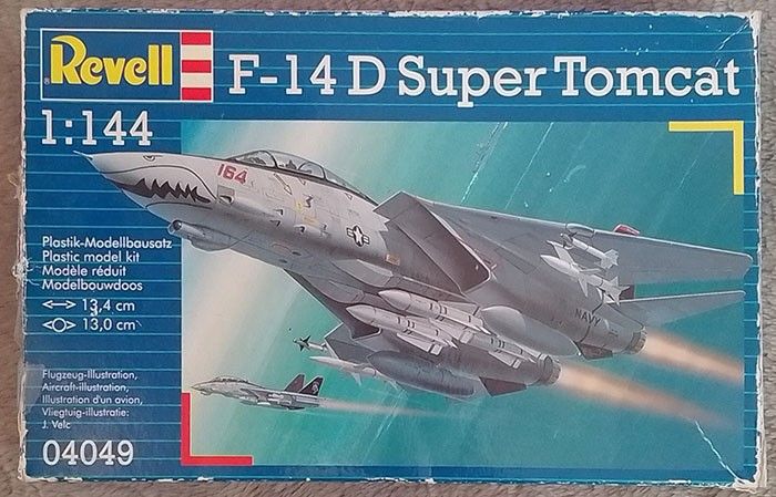 Koottava pienoismalli F-14D Super Tomcat