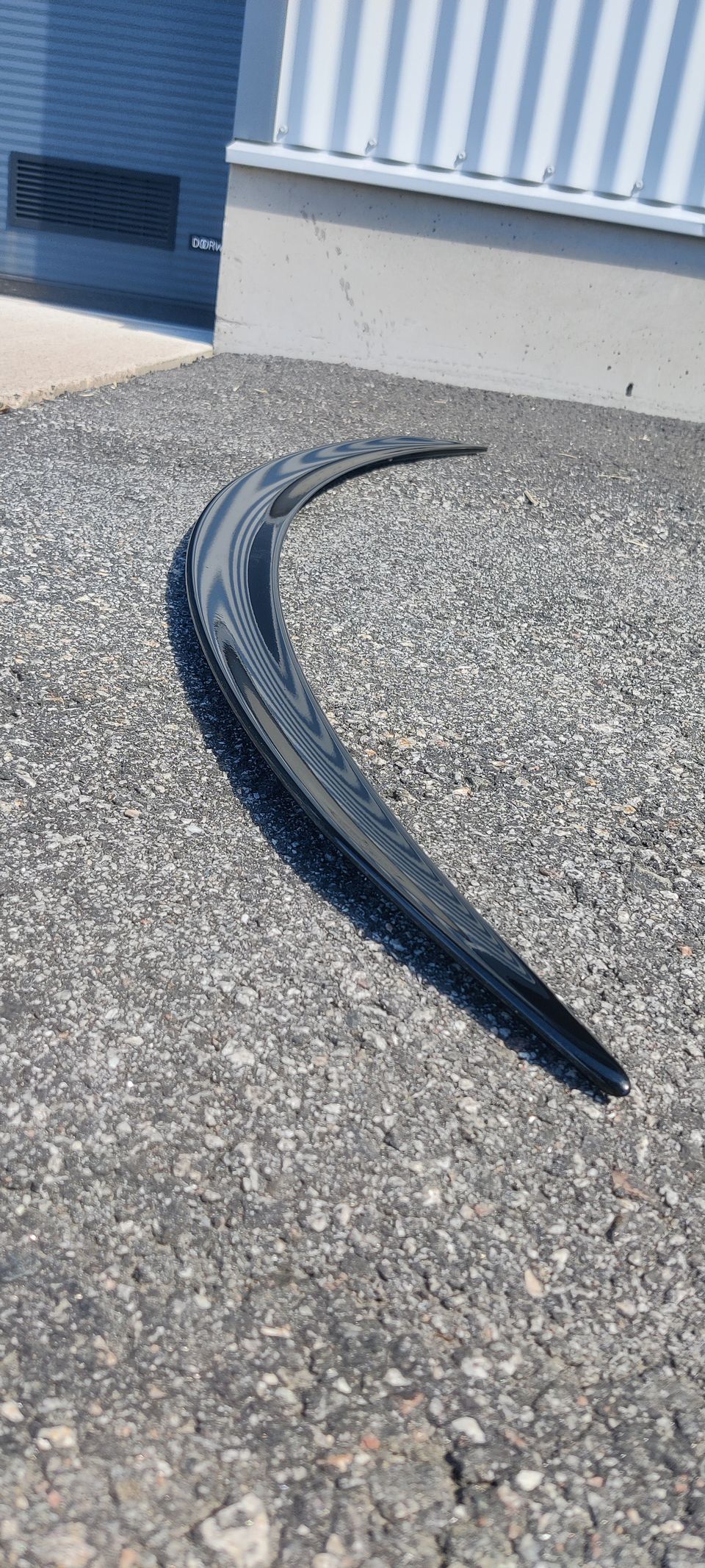 Mercedes-benz C63 AMG ducktail spoiler