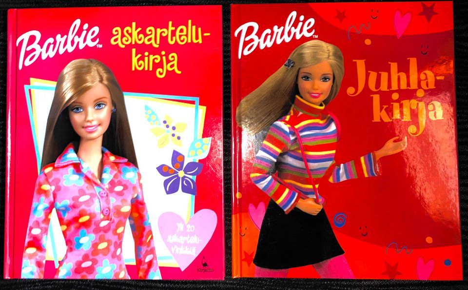 Barbie juhlakirja ja askartelukirja