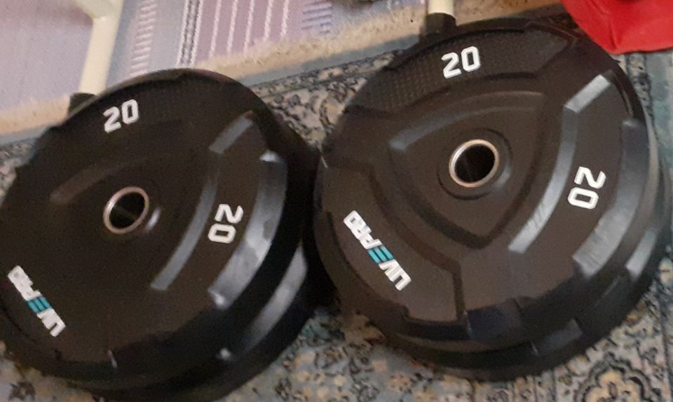 2x20kg Uudet bumperit