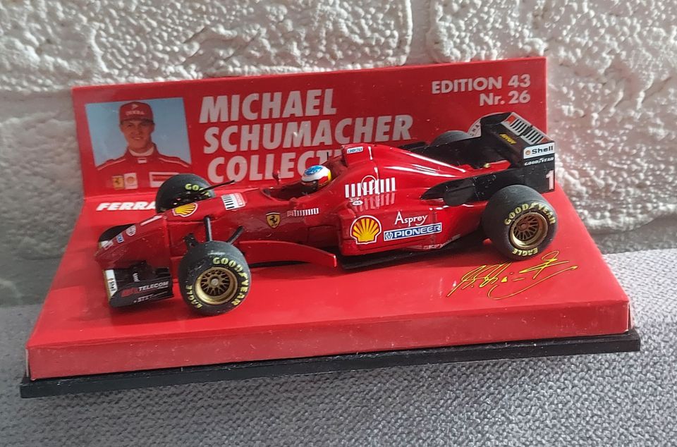 Ferrari F310 M. Schumacher Pienoismalli