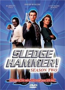 Moukarimies - Sledge Hammer 7xDVD Kausi 1 ja kausi 2 +extra elokuva double cop