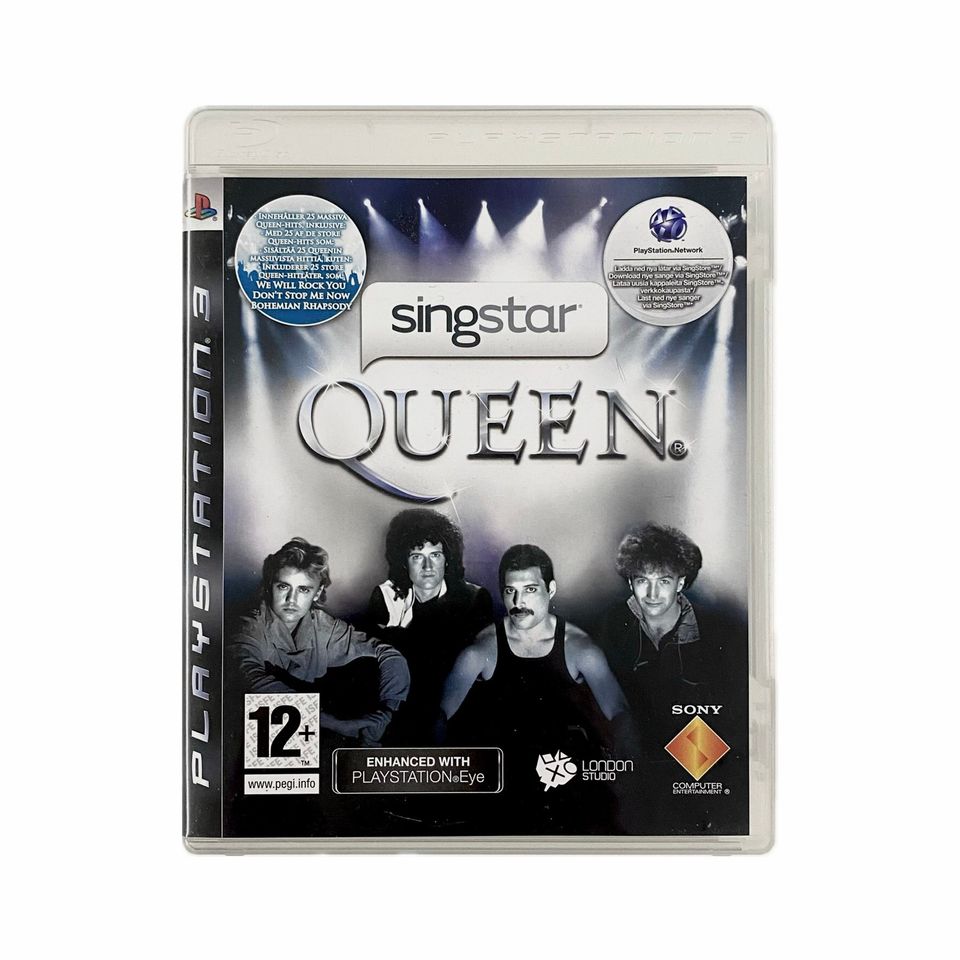 ⭐️🎤Singstar Queen - PS3 💥+muita singstareja