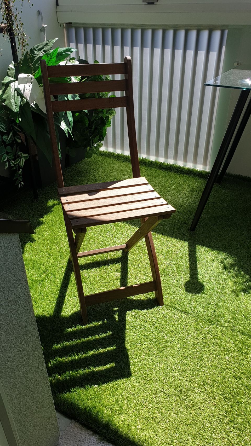 Ikea tuoli Askholmen ulkokäyttöön parvekkeele balcony chair Matinkylä Huonekalut