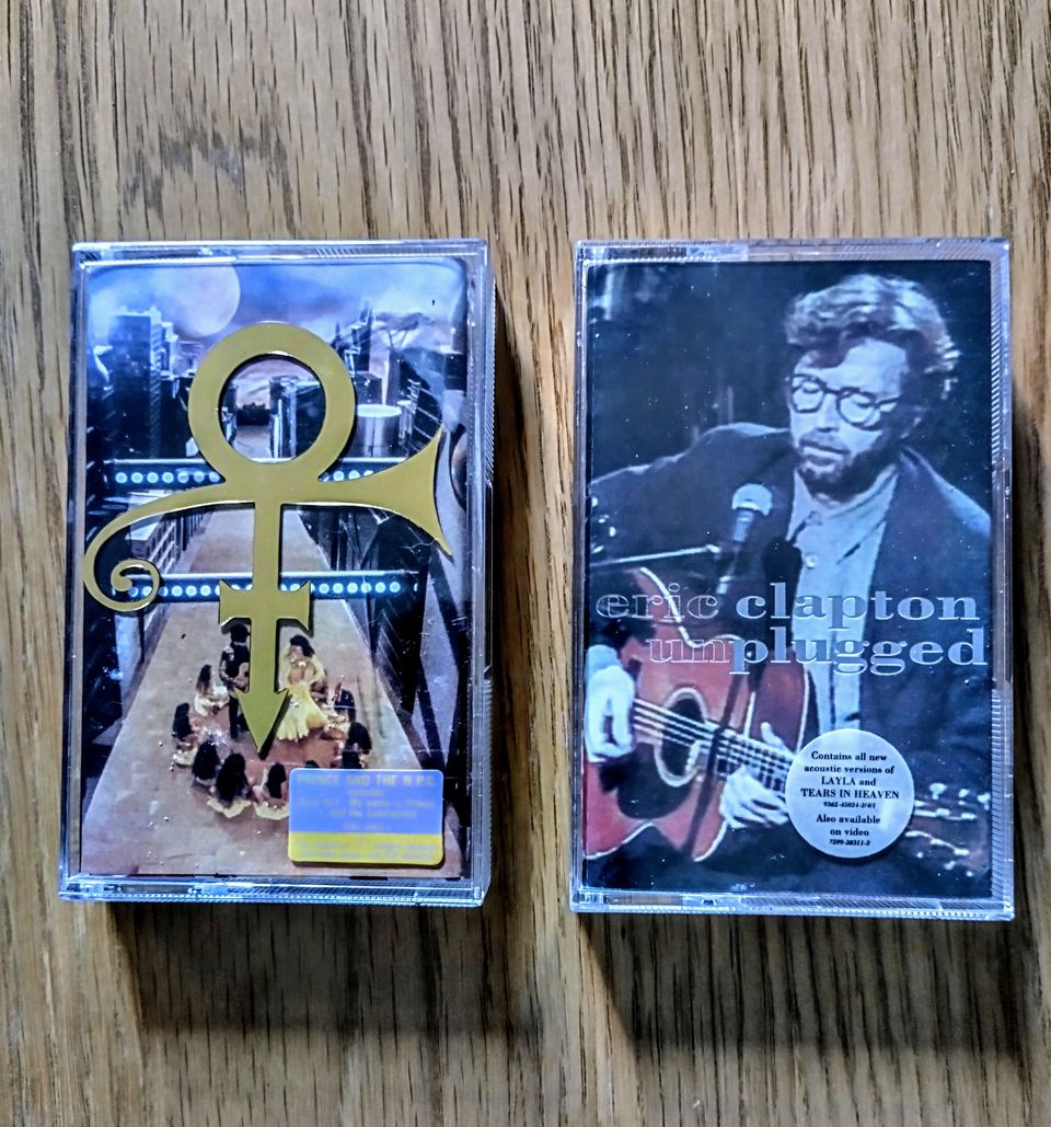 Prince ja Eric Clapton c-kasetti