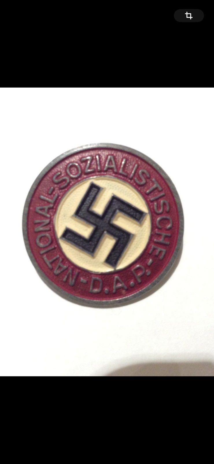 PUOLUEMERKKI M1/17 NSDAP:N