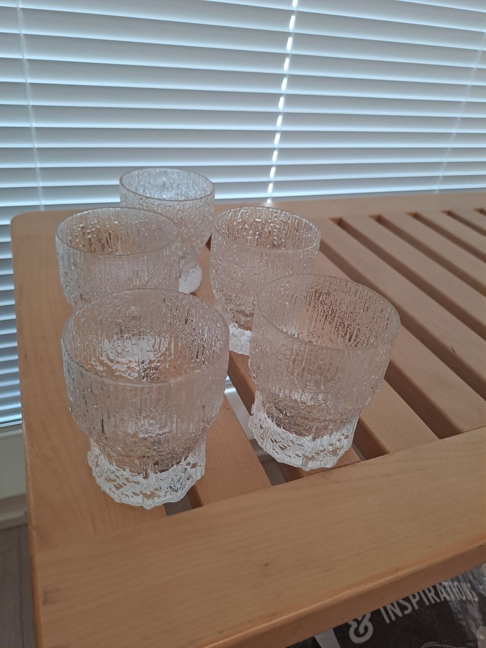 Iittala Aslak-lasit 5 kpl